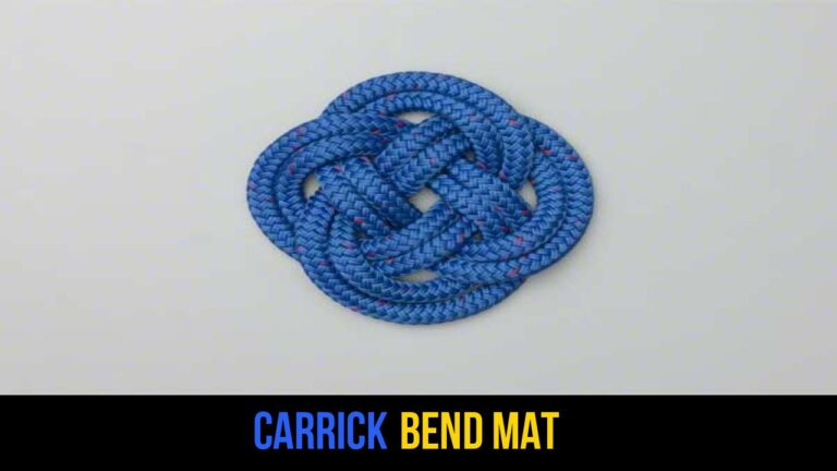 Master the Carrick Bend Mat: Step-by-Step Decorative Knot Guide | The ...