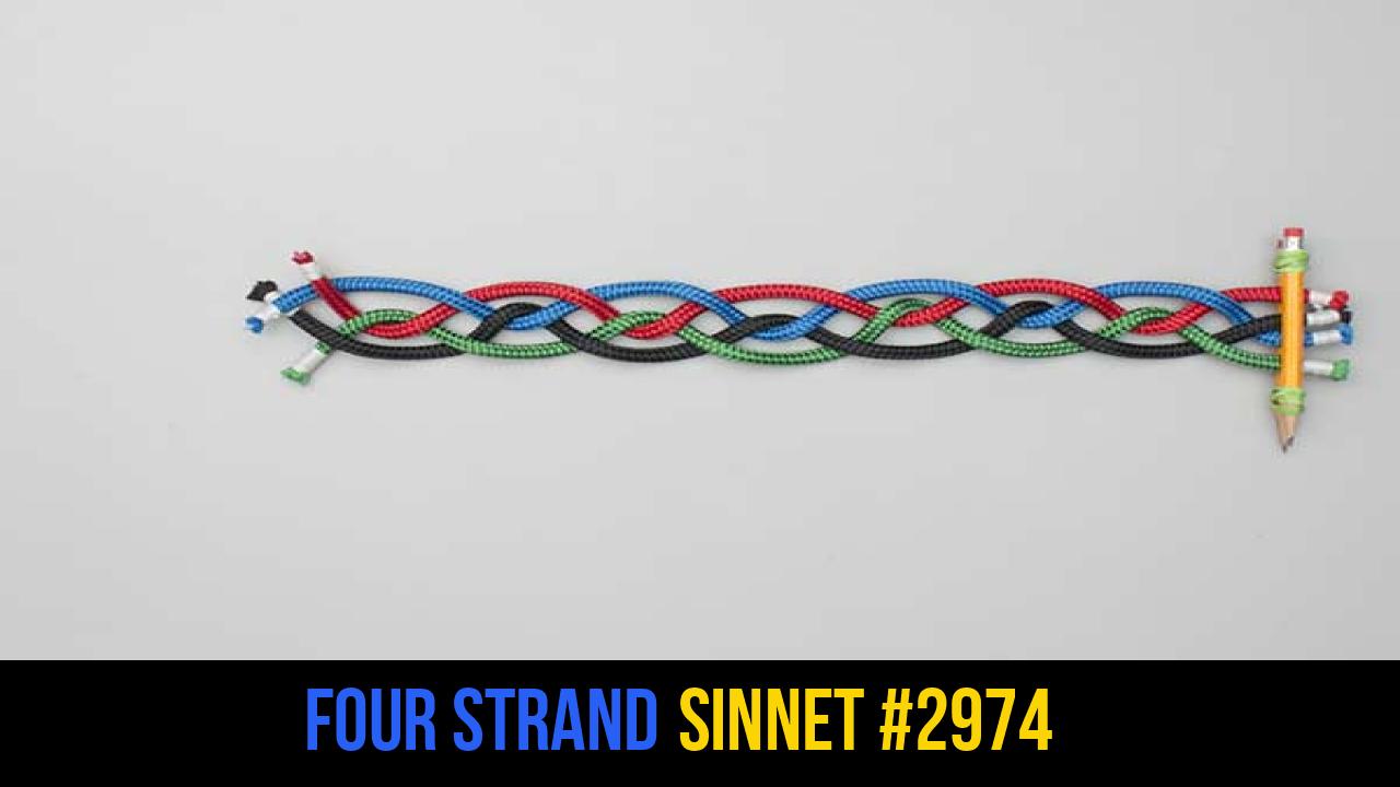 Four Strand Sinnet #2974