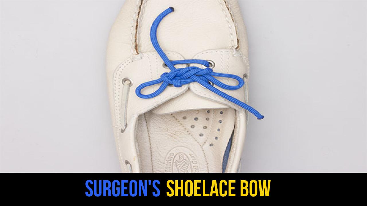 Surgeon's Shoelace Bow
